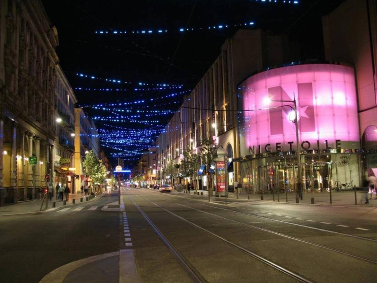 F2 Terrasse, Moderne, Hyper Centre, Clim, Ascenseur Nice Exterior foto